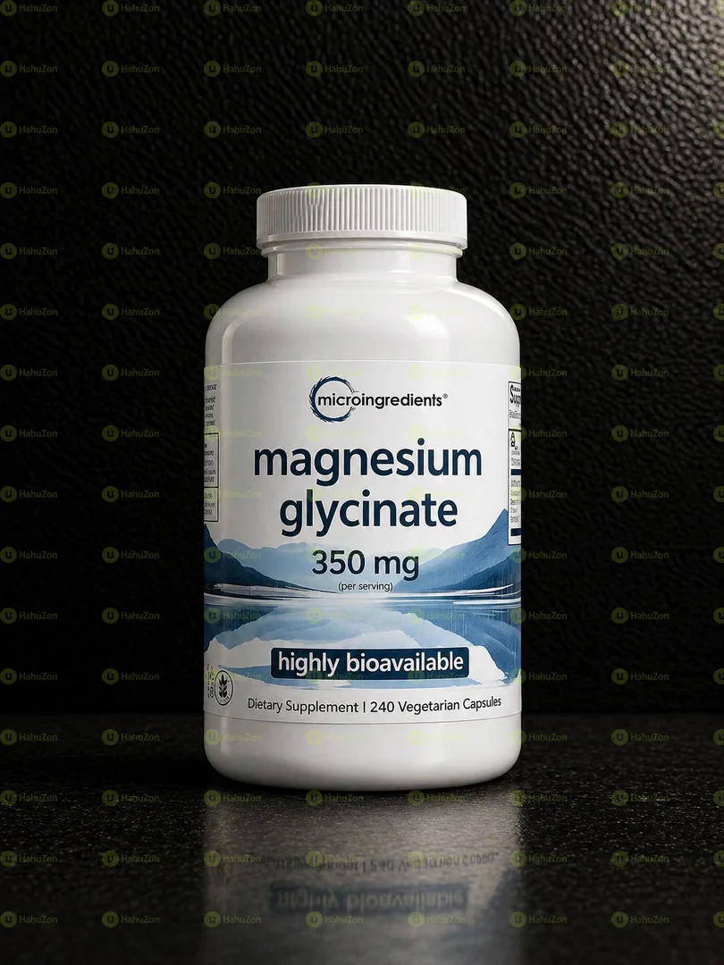 Magnesium Glycinate 350mg Per Serving 240 Capsules
