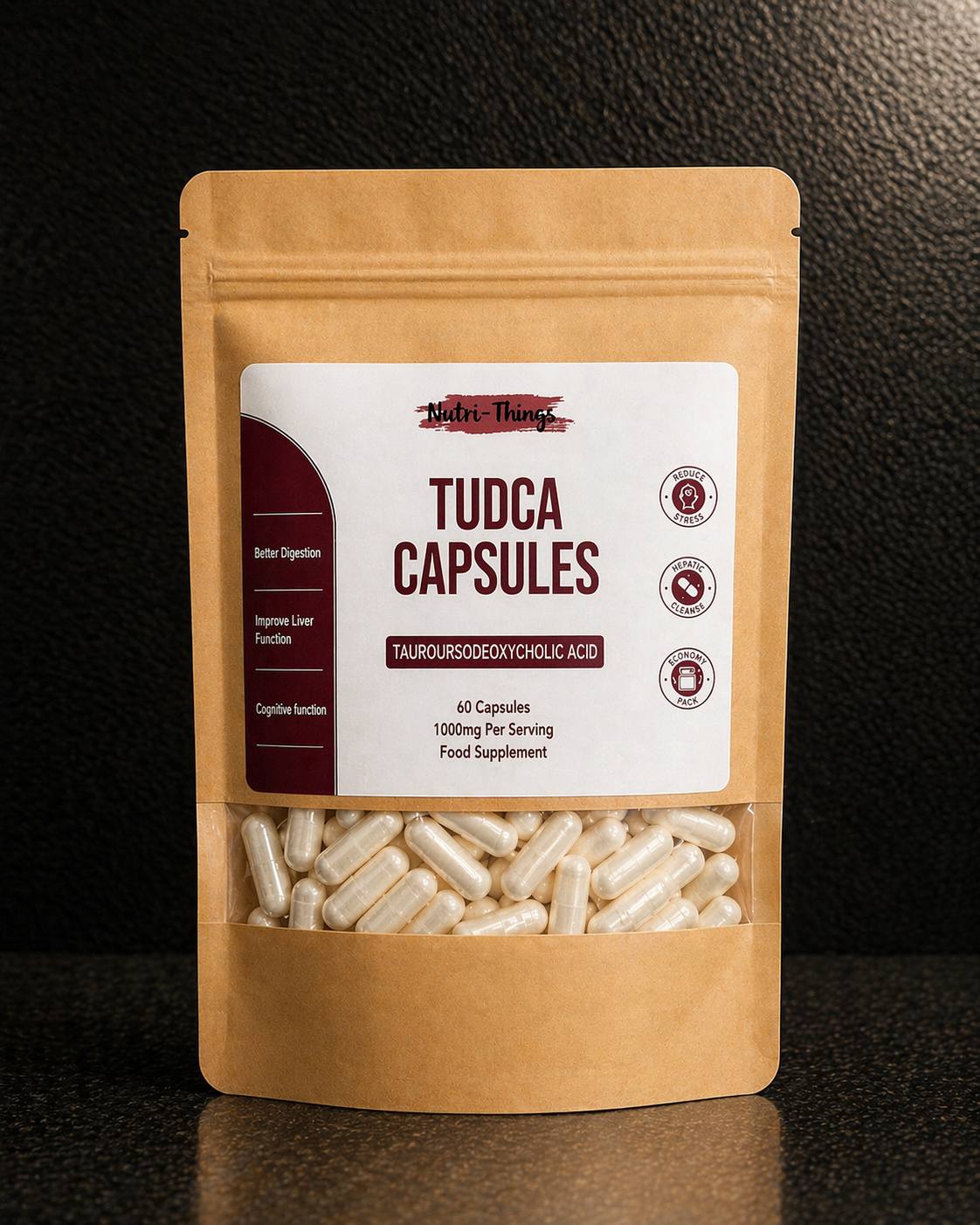TUDCA 1000mg 60 Capsules