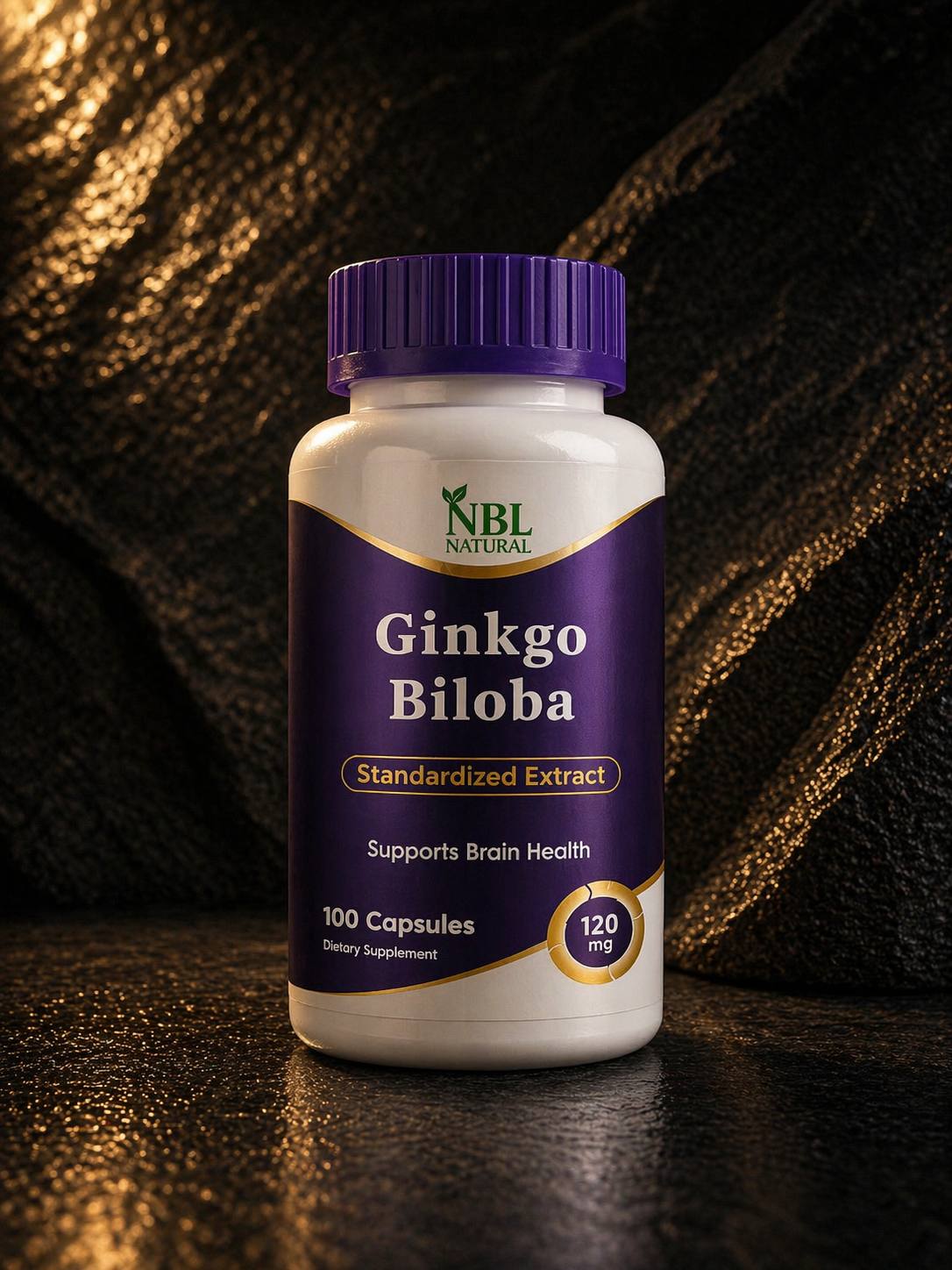 Ginkgo Biloba 120mg 100 Capsules