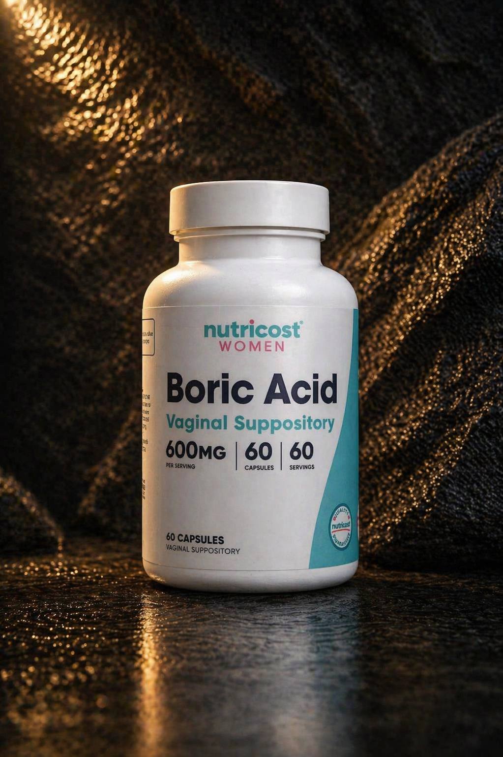 Boric Acid 600Mg 60 Capsules