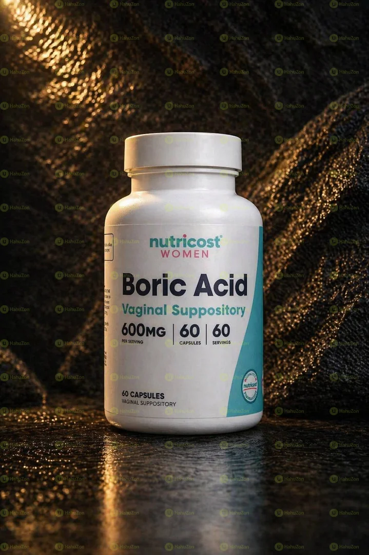 Boric Acid 600Mg 60 Capsules