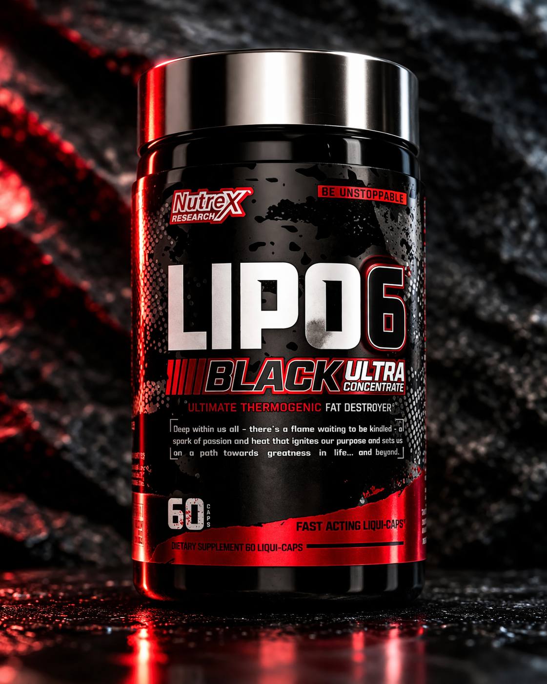 Lipo6 Black Ultra Concentrate, 60 Capsules