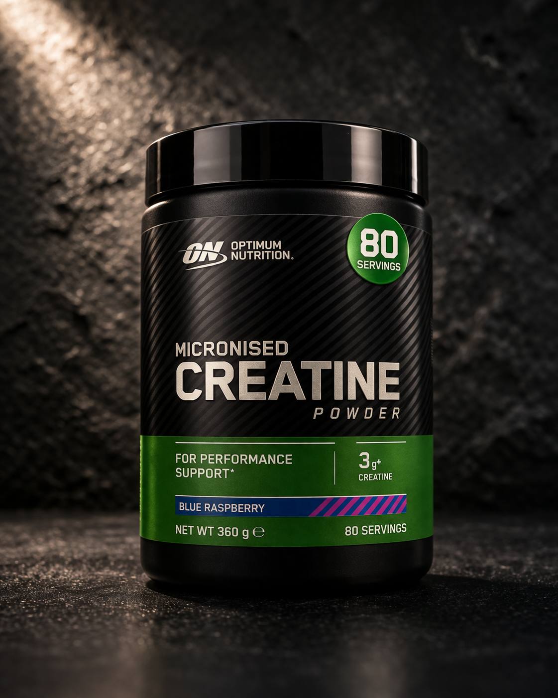Creatine Monohydrate Micronised Powder 360g 80 Servings