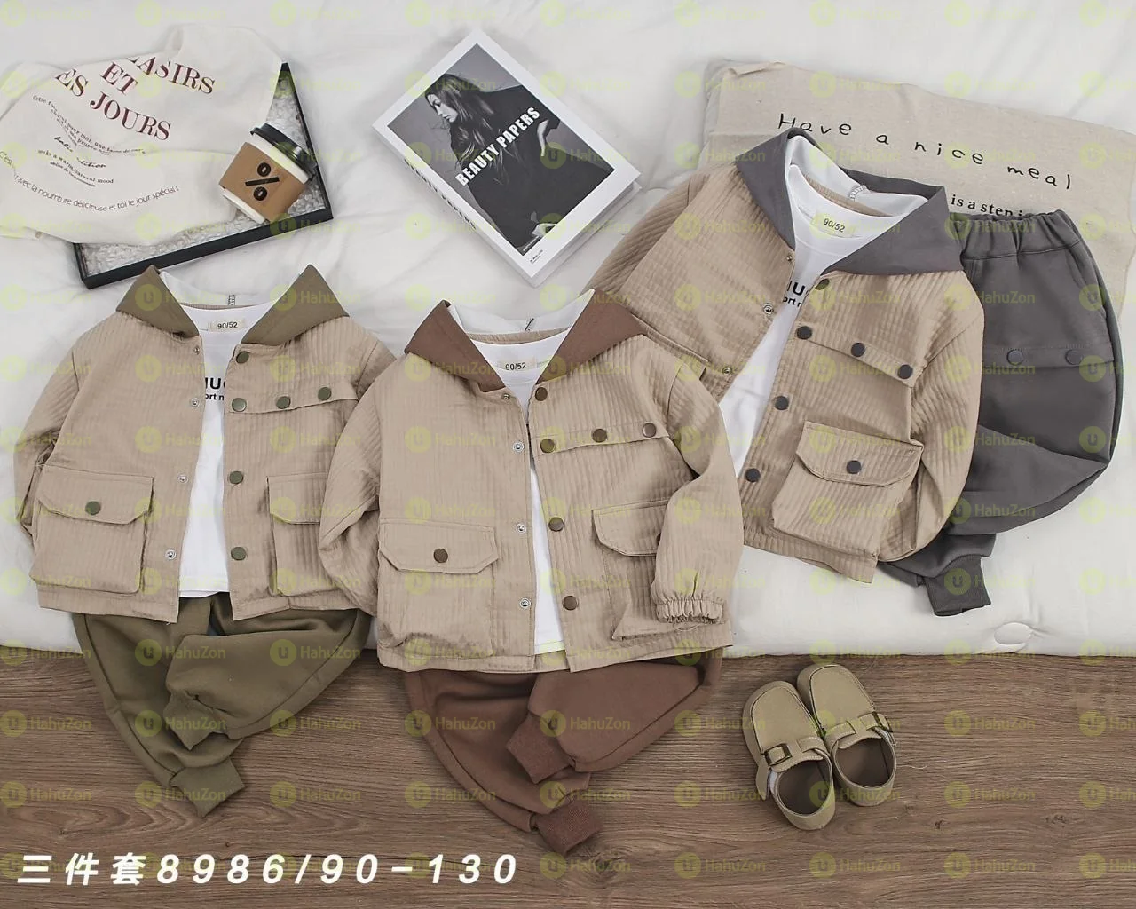 3 Piece Set Casual Outfit