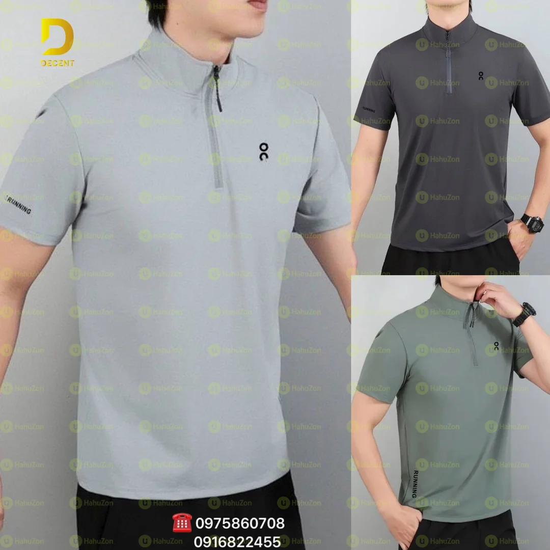 On Zipper T shirts
