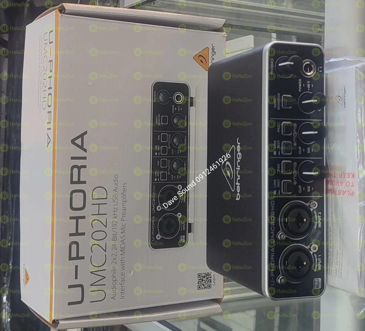 Behringer U -PHORIA UMC202HD 2i2 Sound Card