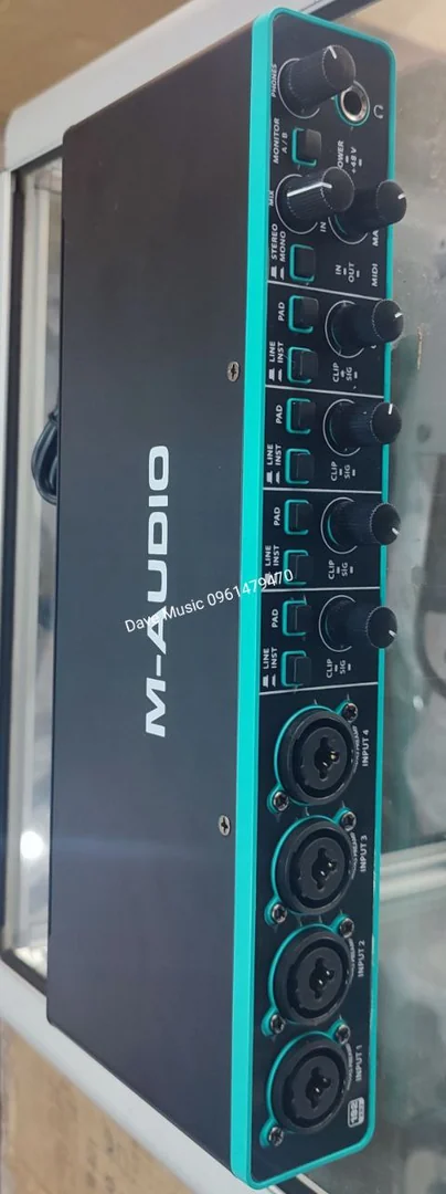 M - AUDIO 4i4 High Fidelity Audio Interface Sound Card