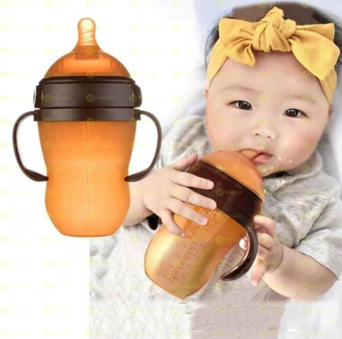 Silicon Baby Feeding Bottle