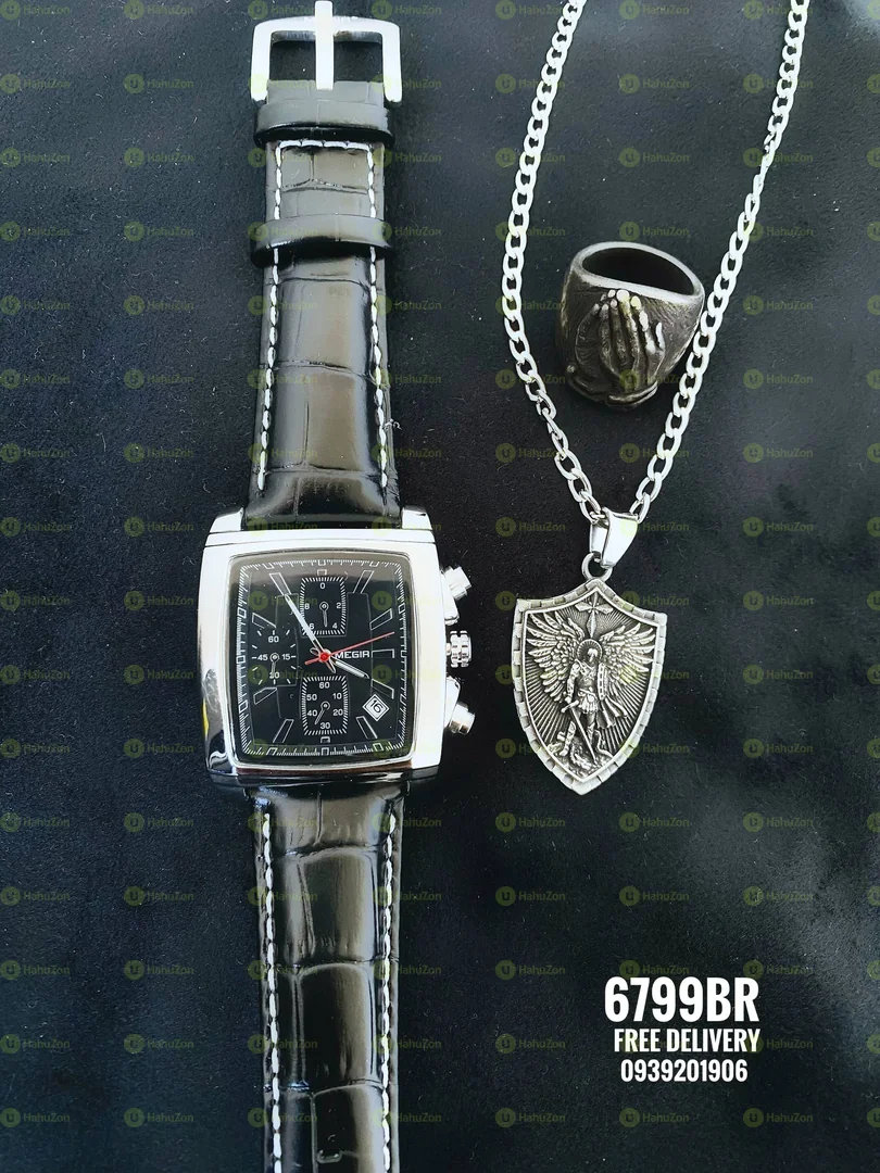 Stylish Luxury Fashionable Men’s Megir Leather Watch
