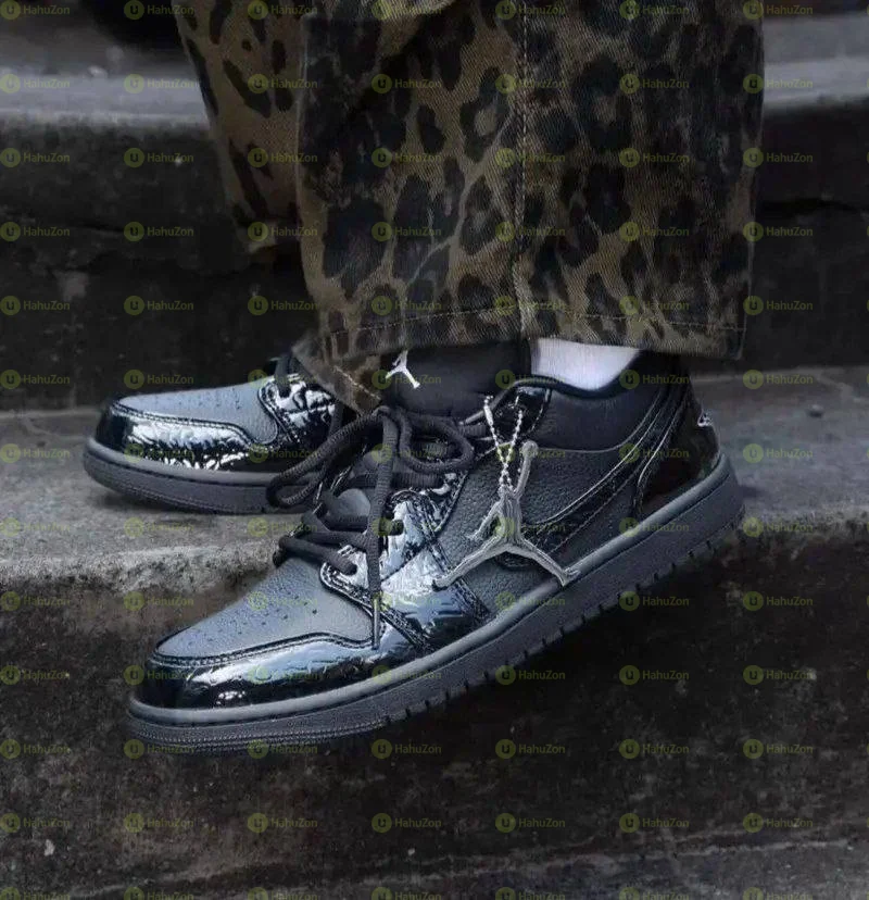 Nike Jordan 1 Low Patent Men's Shoes