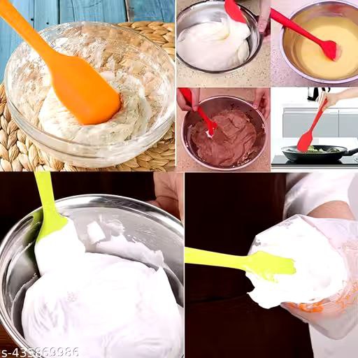 2pcs Silicon Brush Spatulas