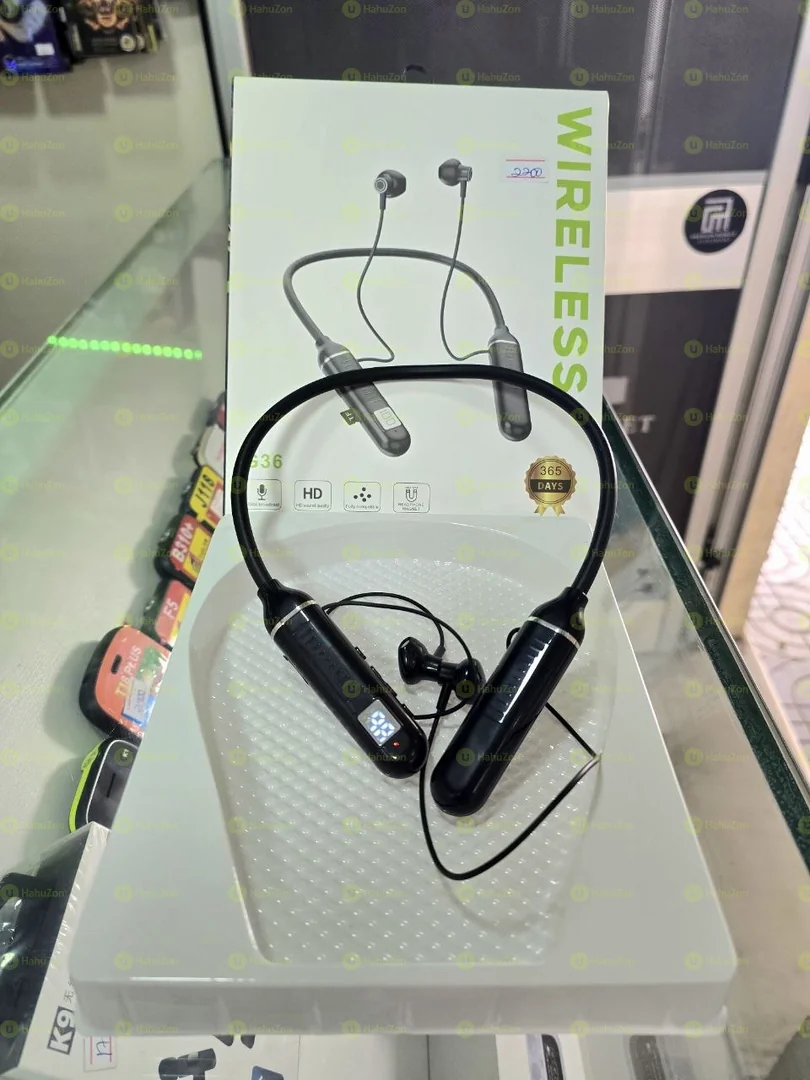 G36 Wireless Neck Band Headphones