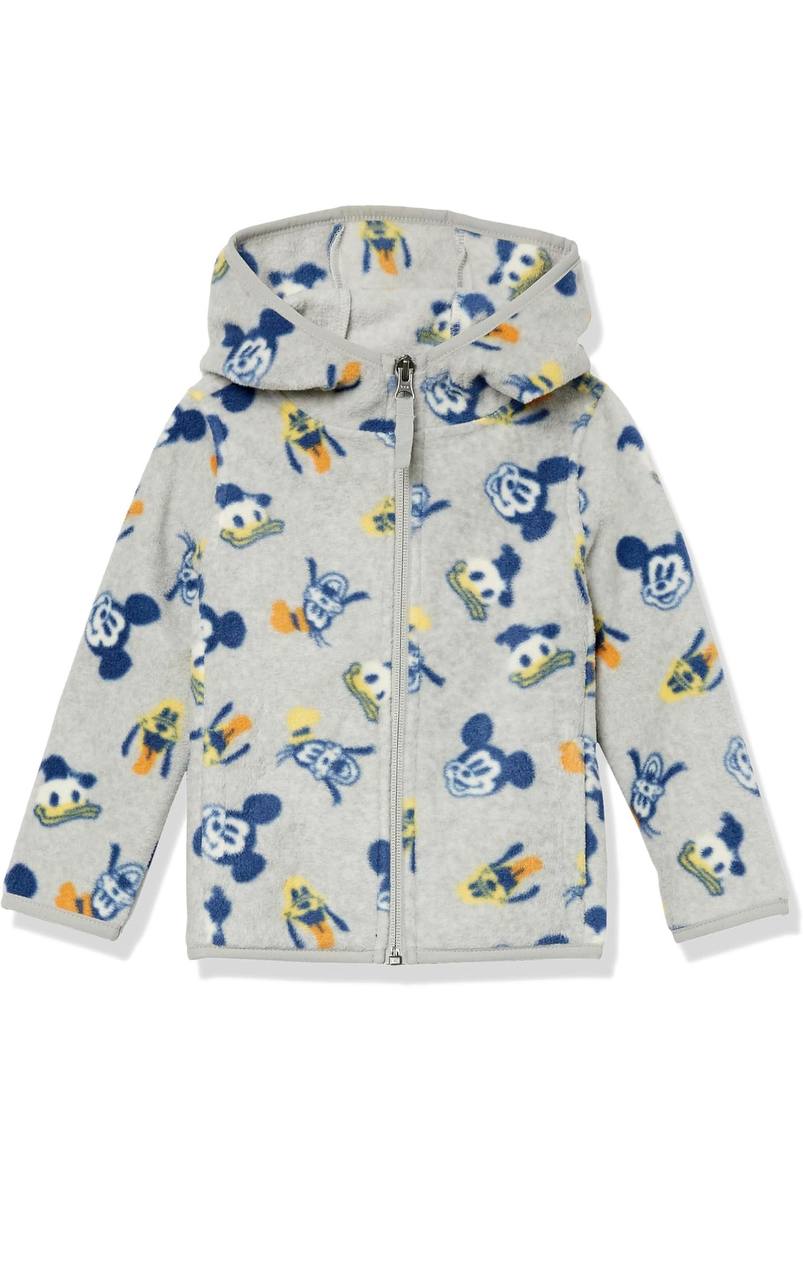 Girls and Boys Polar Fleece Full-Zip Hooded Jacket
