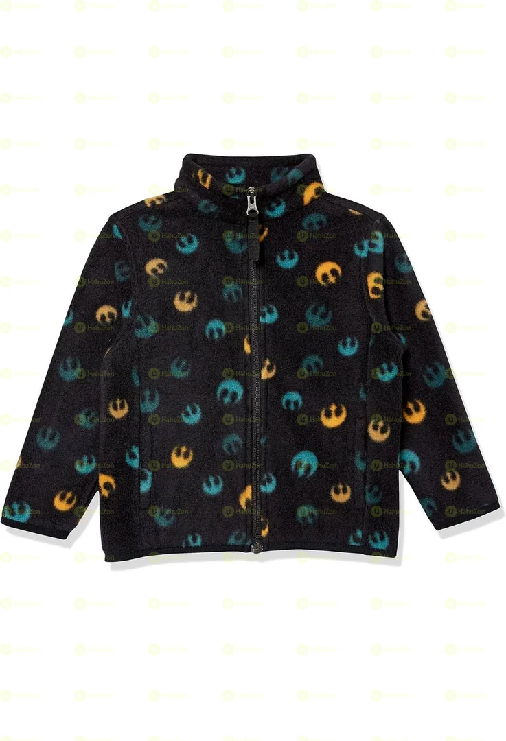 Toddlers Polar Fleece Full-Zip Mock Jackets