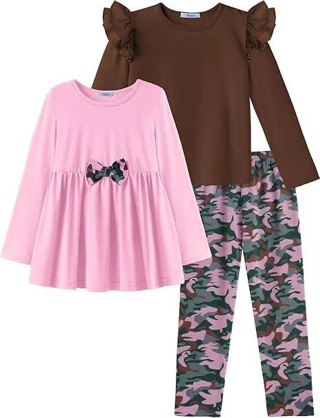 Arshiner Girls Clothes 3 Piece Set