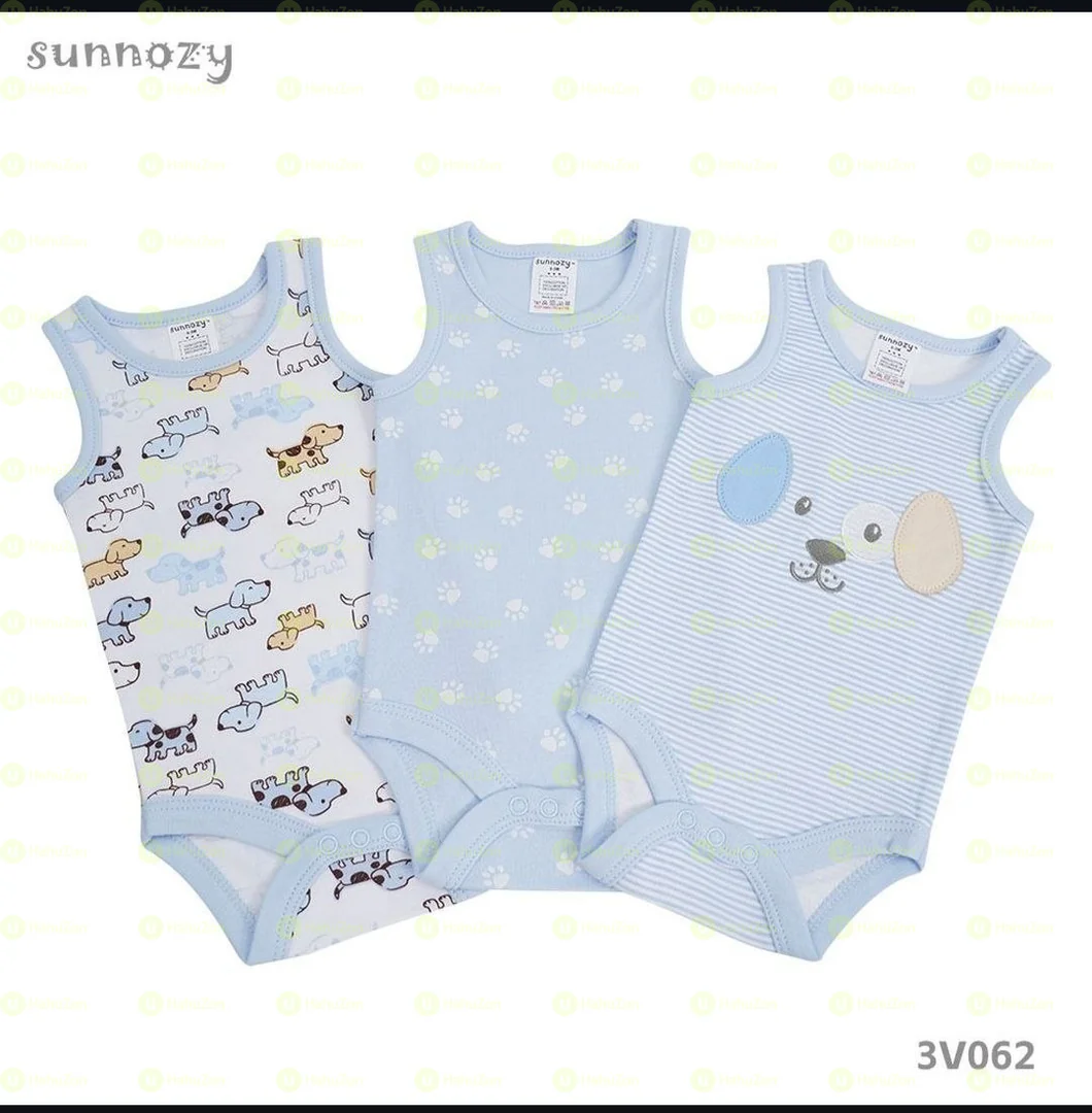 3 Piece Sunnozy Brand Bodysuit
