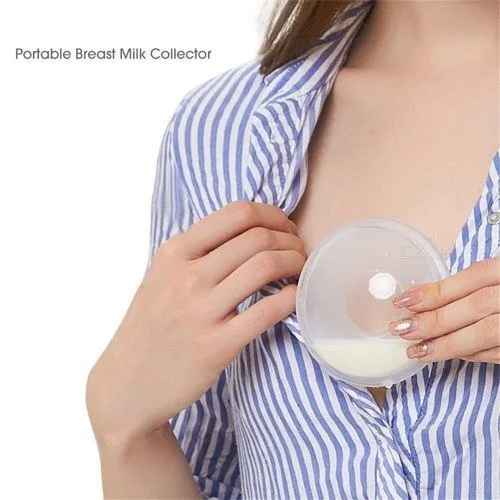 Wearable 2 Piece Breast Milk Collector