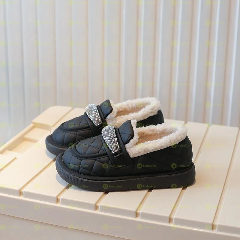 Cute Girls Furry Sandals