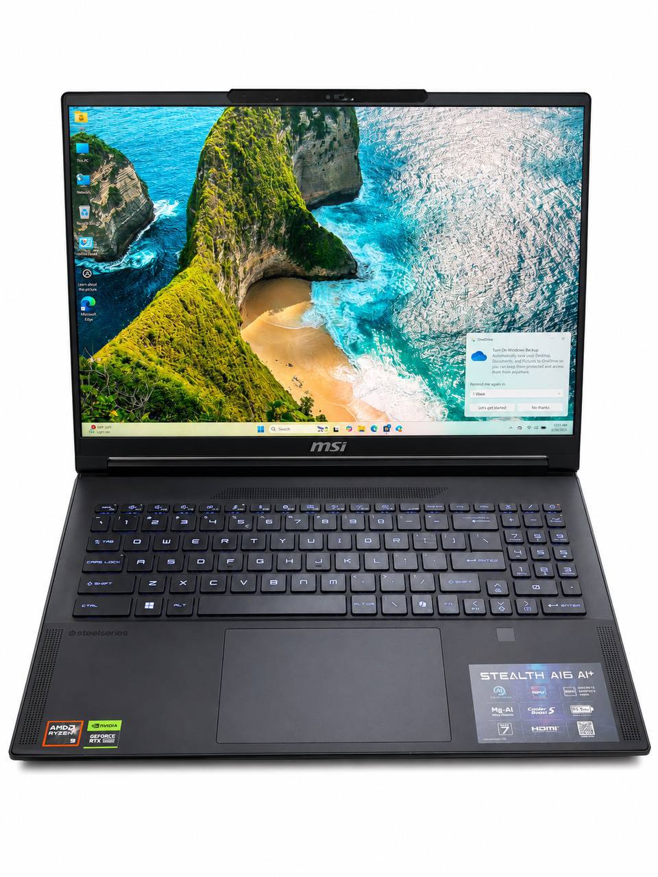 MSI Stealth A16 AI+ AMD Ryzen™ Laptop