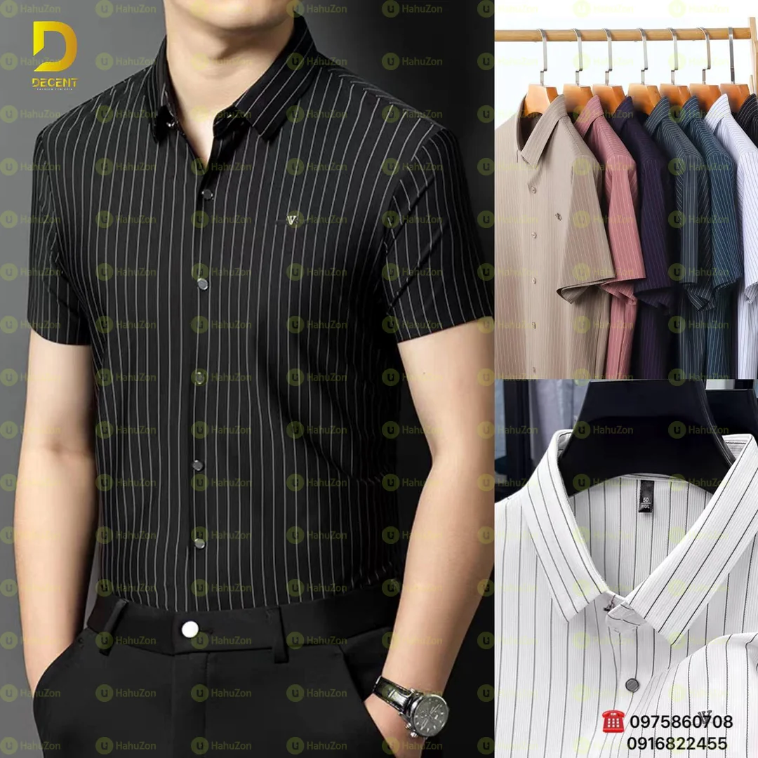 Short Sleeve Tripod Dress Shirt