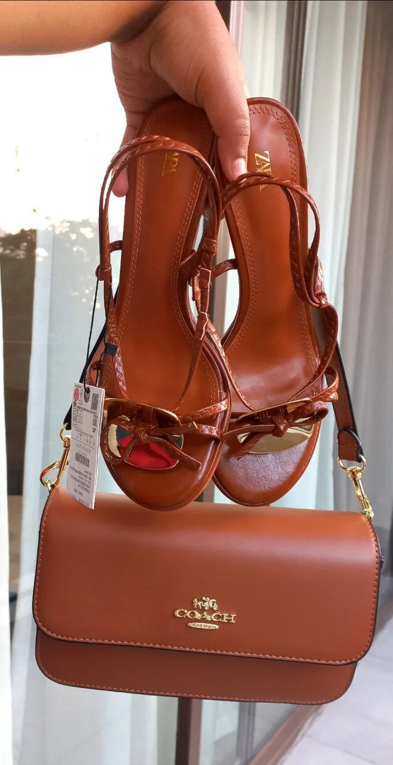 Kitten Heel and Bag