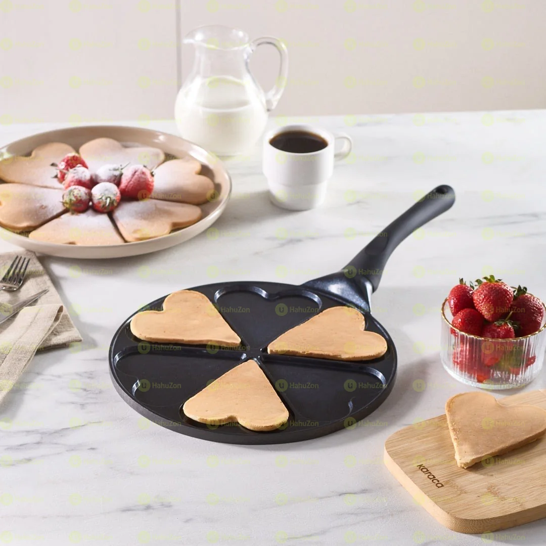 Momcoc Smiley Face Non Stick Pancake Pan