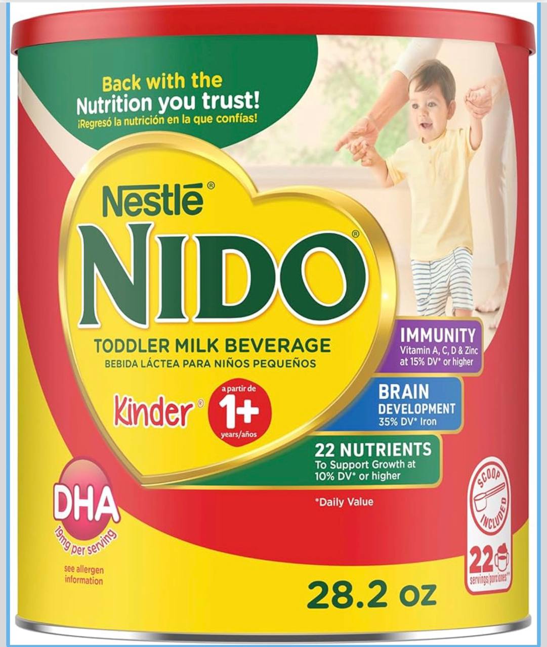 Nido Nestle Kinder 1+Powdered Milk Beverage