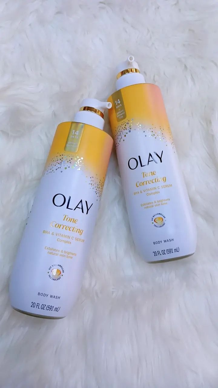 Olay Tone Correcting Body Wash!