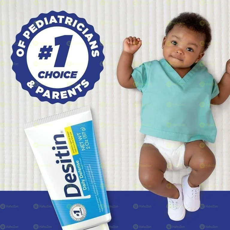 Protects baby’s skin with 13% Zinc Oxide