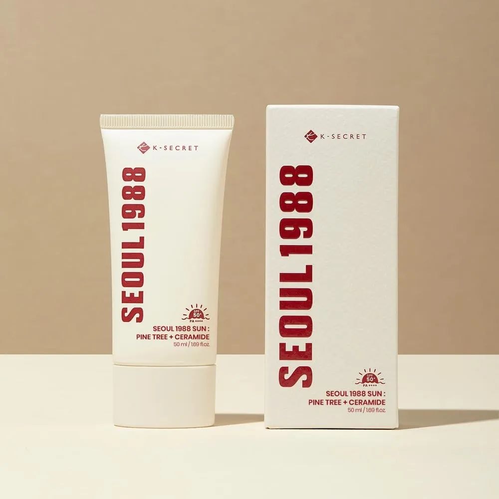 K-Secret Seoul 1988 Sun Pine Tree + Ceramide Sunscreen