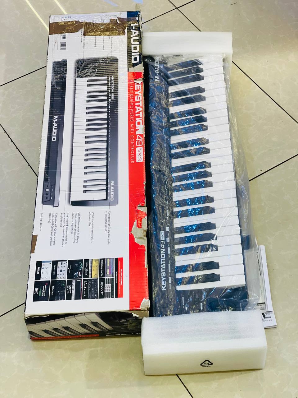 M Audio Keystation Midi Keyboard