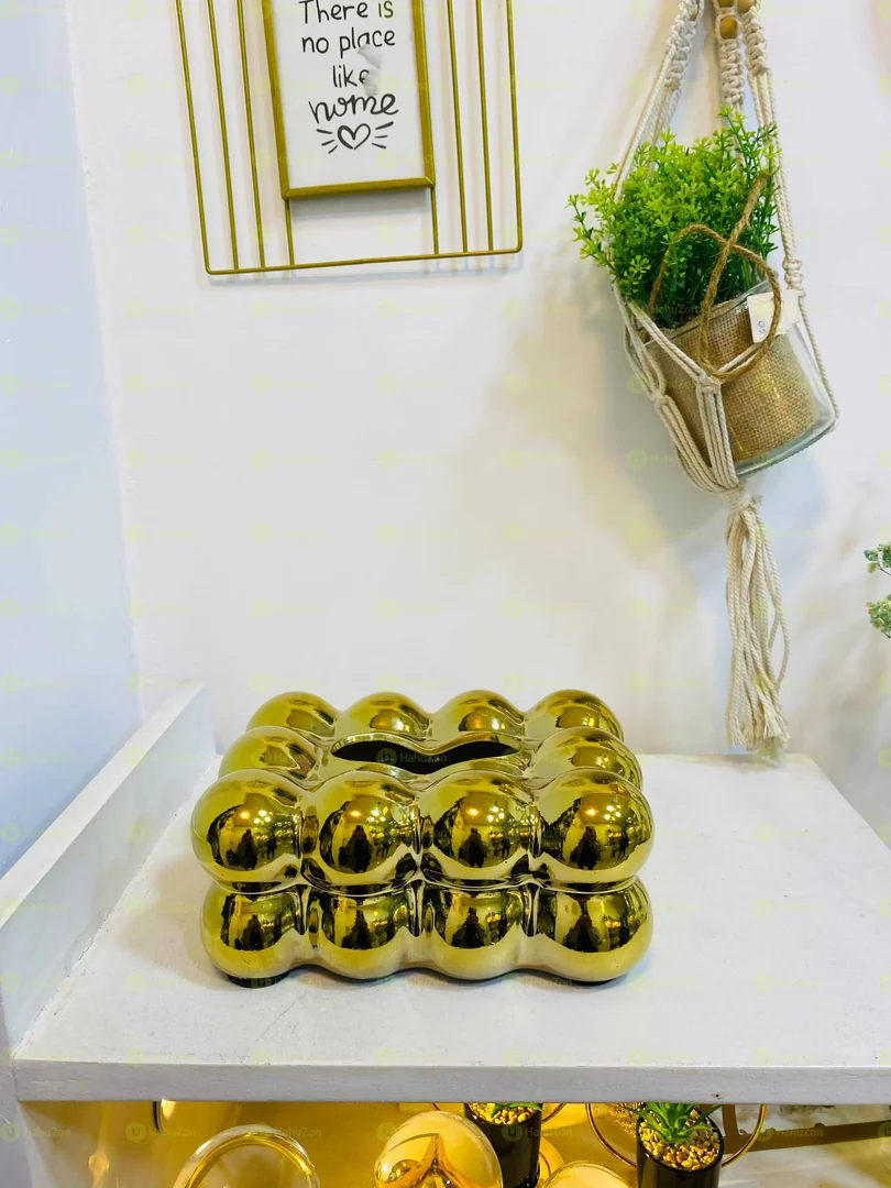 Ceramic Luxury Table Top Tissue Box