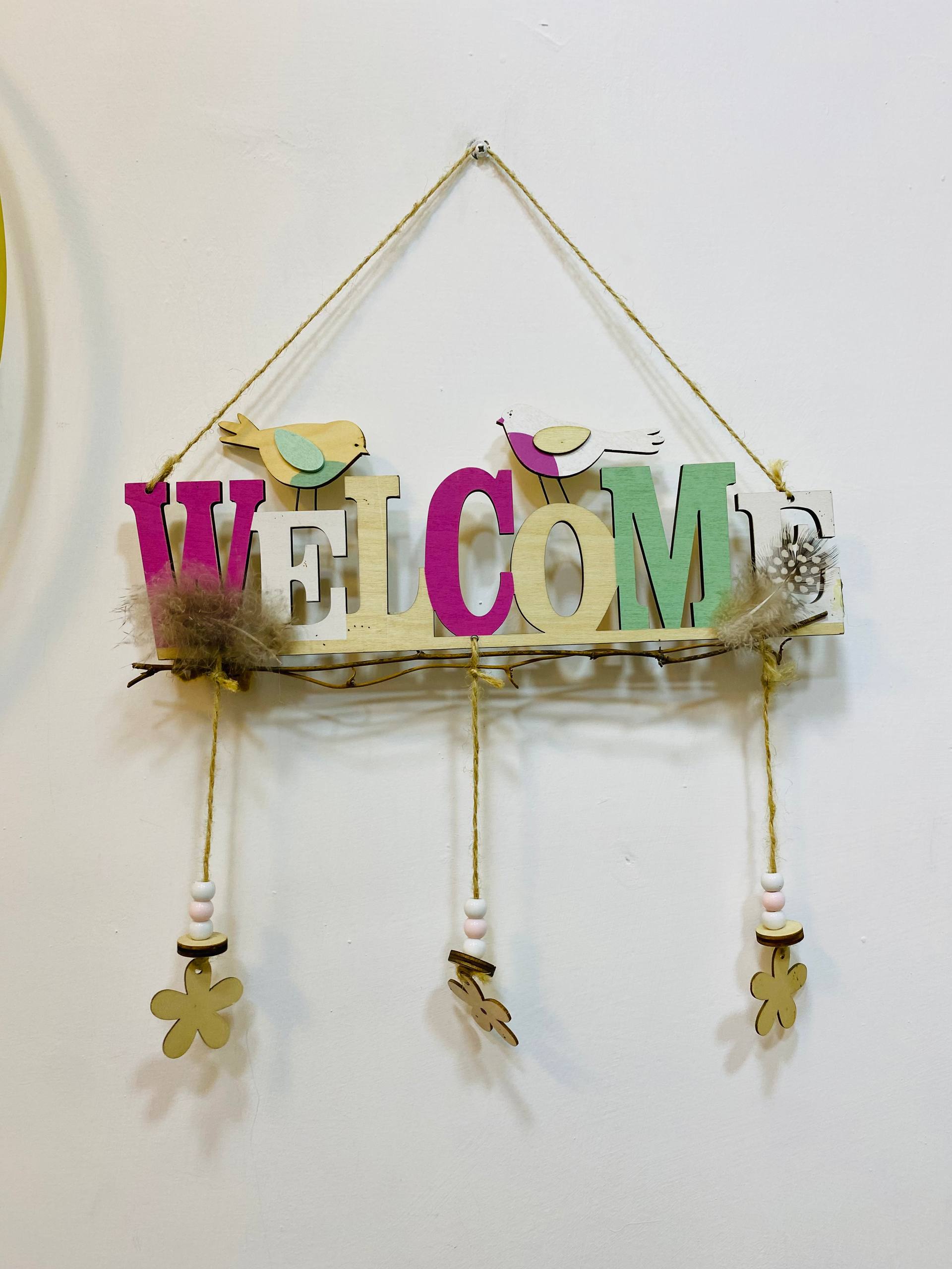 Welcome Hanging