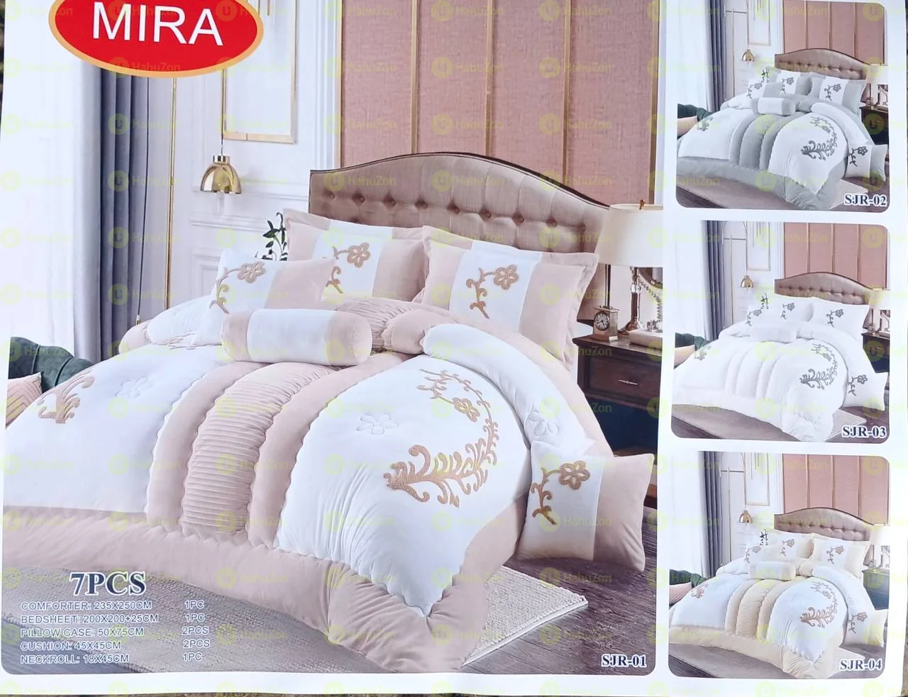 Seven Pcs Comforter Set