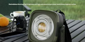 Equipped with a 1500-lumen Turbo LED