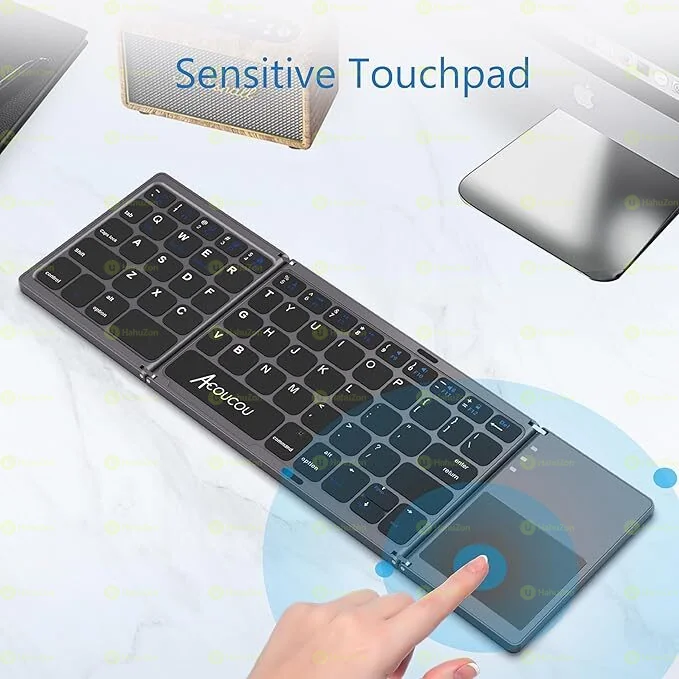 Wireless Keyboard with Touch Mouse