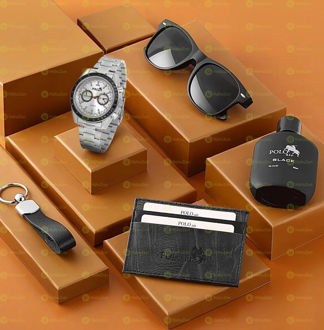 POLO AIR Men's Combination Set Wristwatch