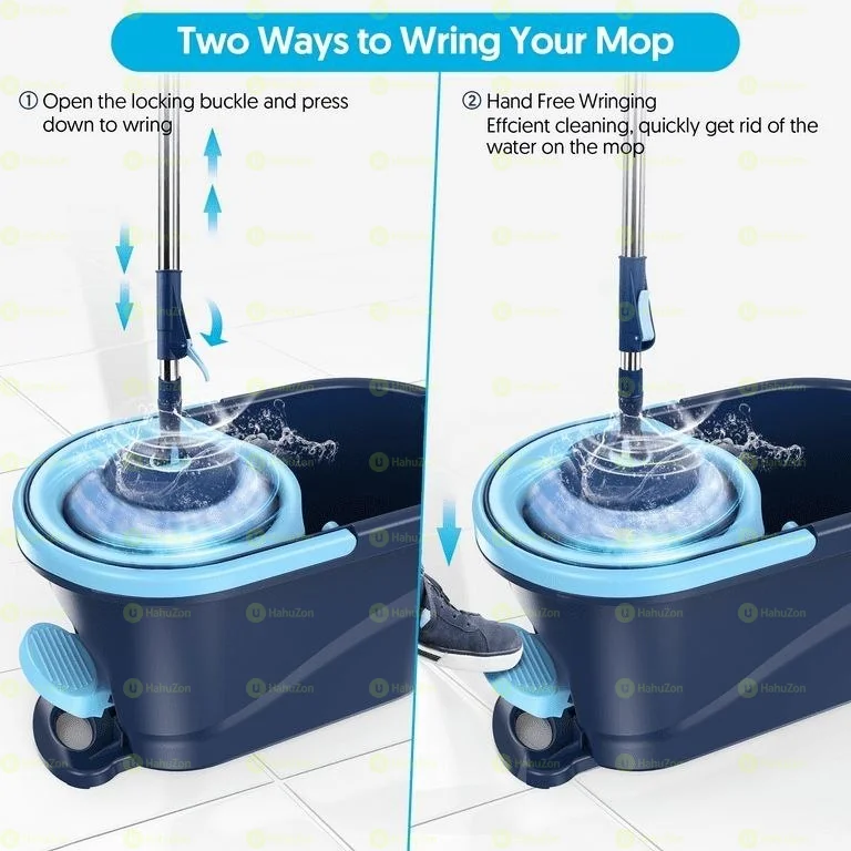 King Spin Mop 360° Microfiber Mop