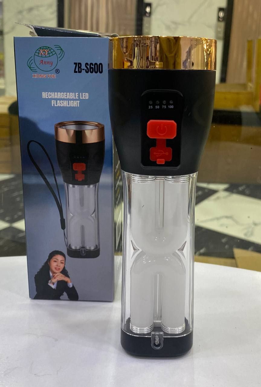 Rechargeable and Solar Led Flashlight