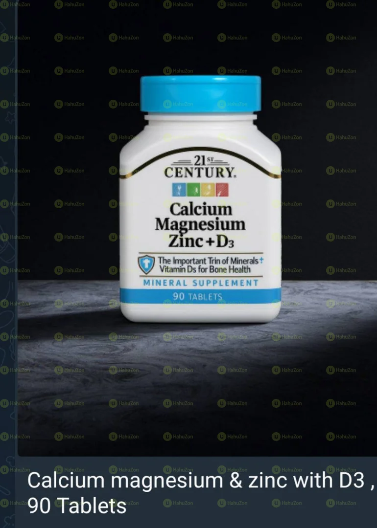 Calcium Magnesium Zinc+Zinc