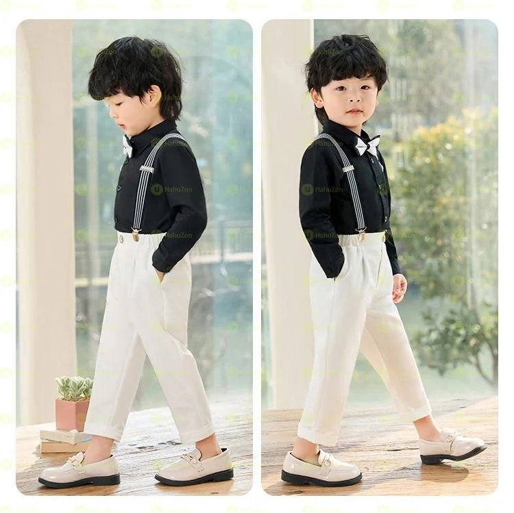 4 Pieces Set Boys Casual Outfit