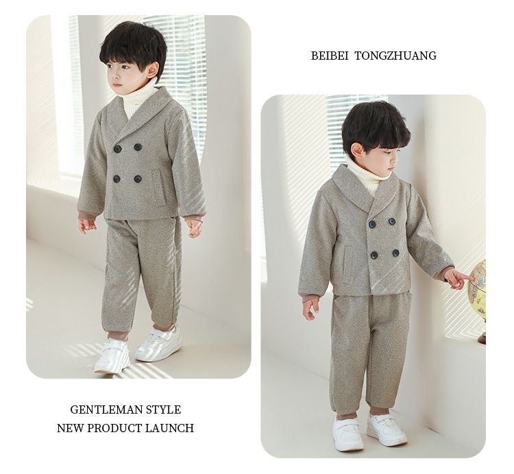3 Pieces Set Boys Casual Outfit