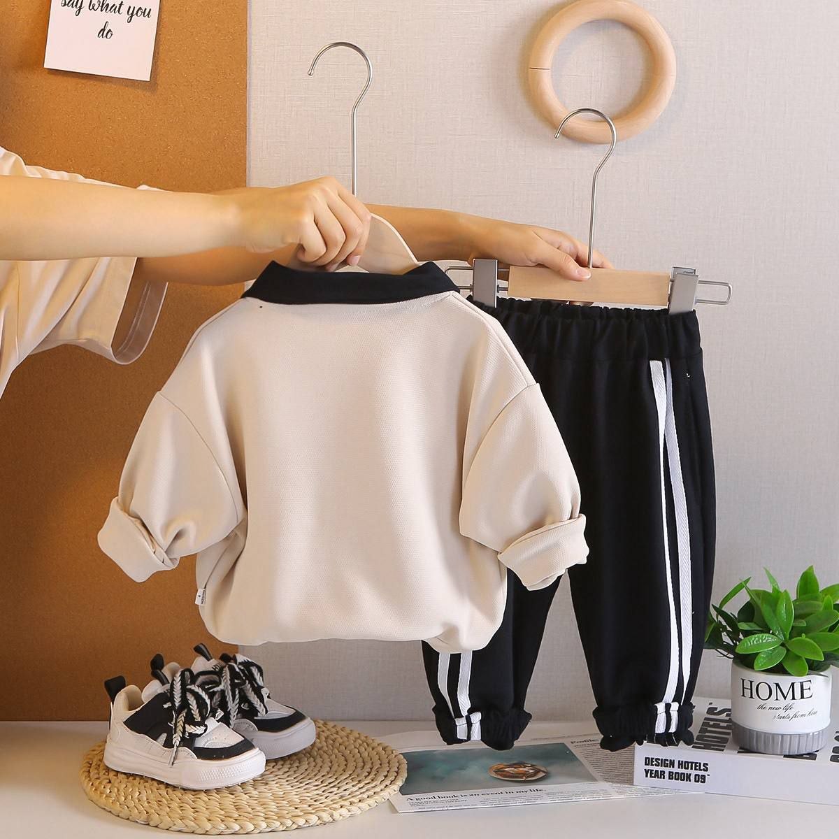 Casual Boys Two Piece Top and Pant s