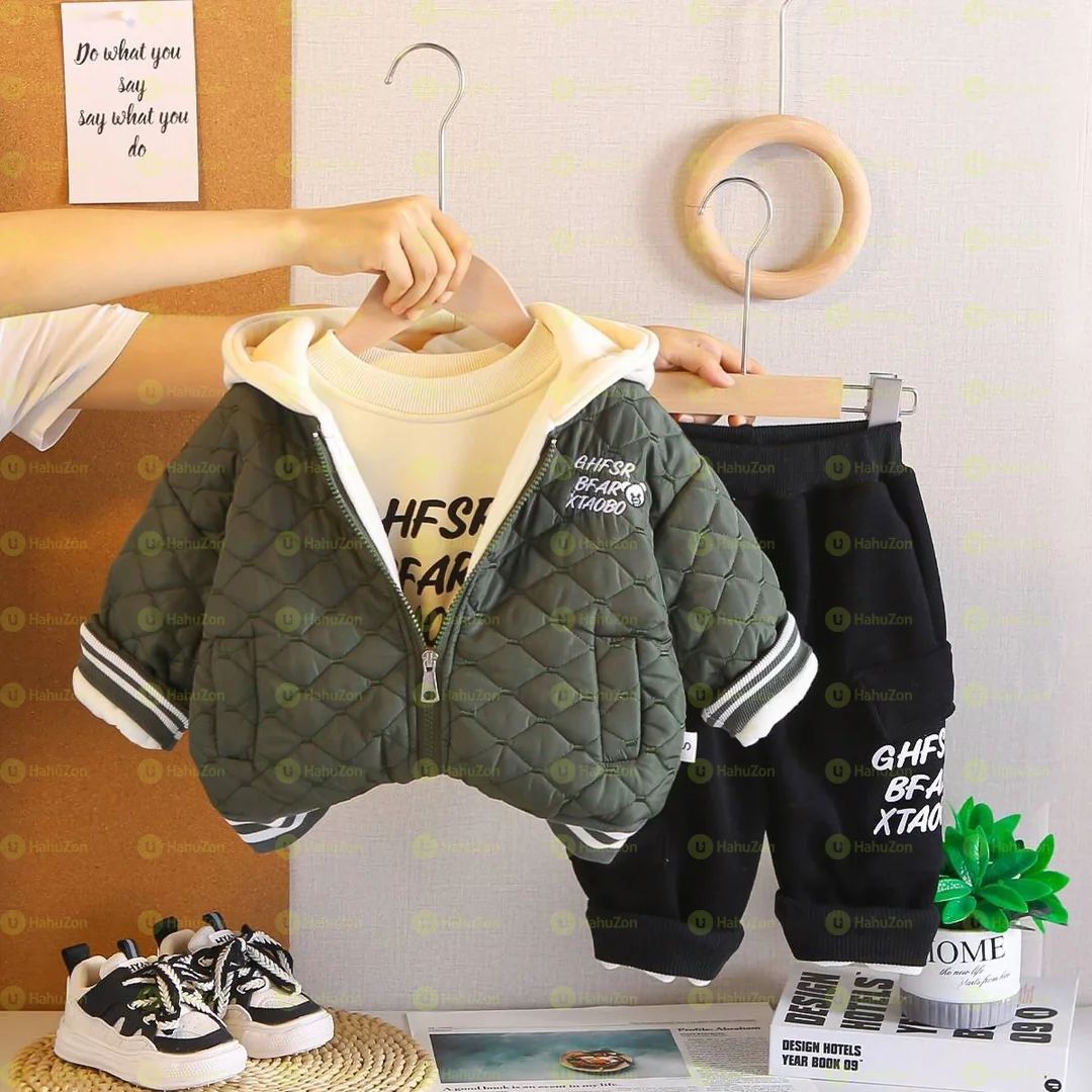 Unisex Winter 3 Piece Set Outfit