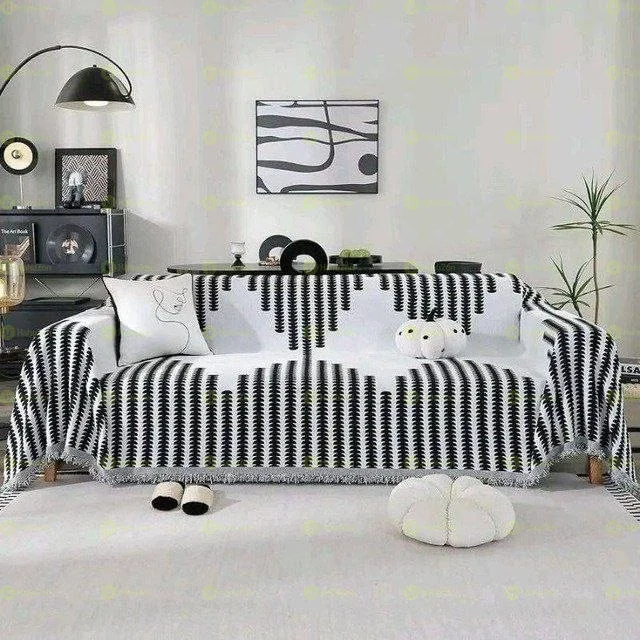 Reversible Chenille Sofa Cover