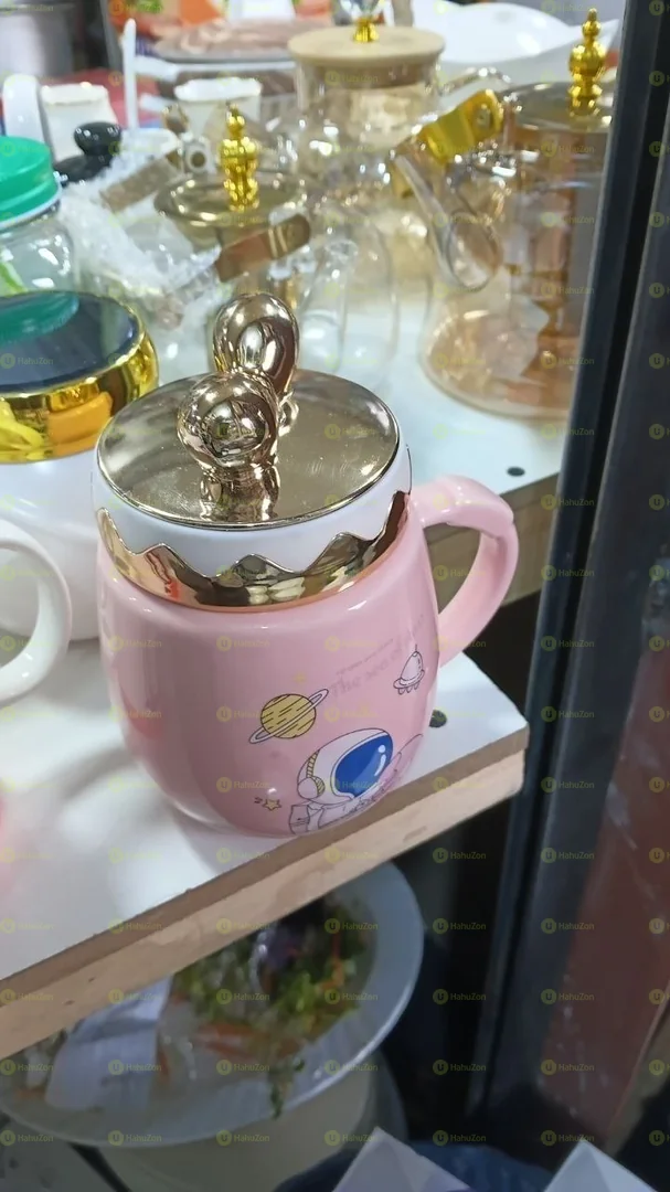 Ceramic Mug with Lid
