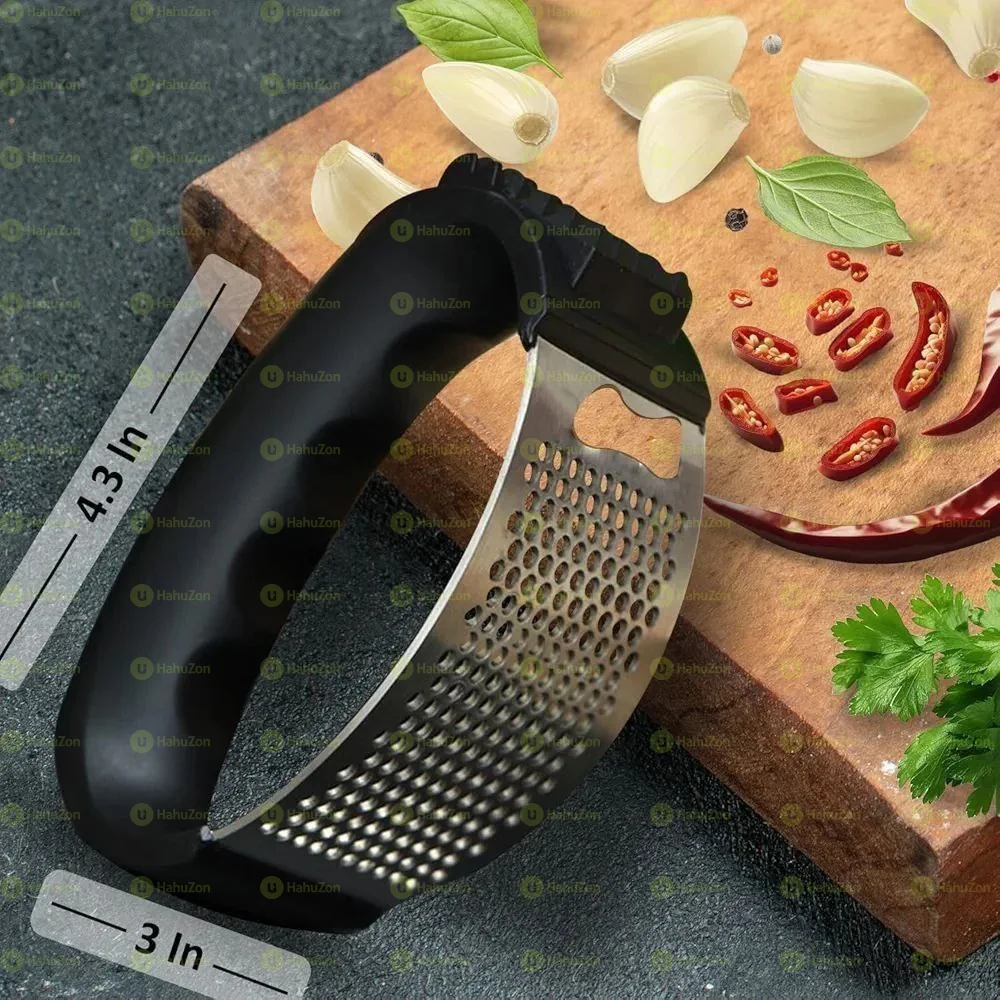 3 በ1 Garlic Press Chopper
