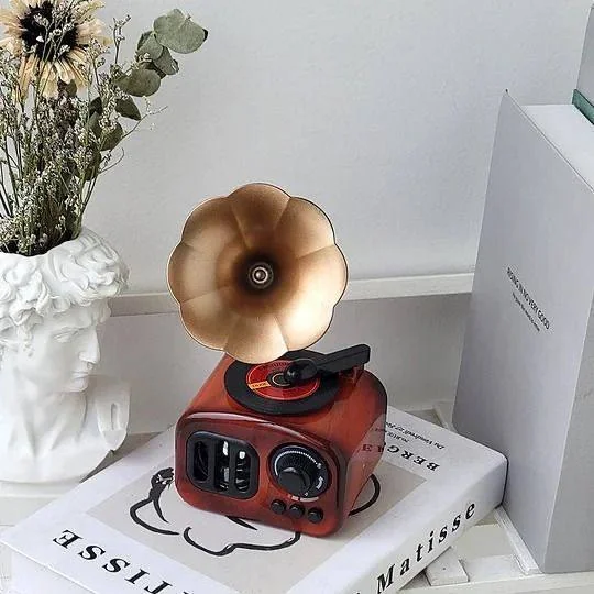 Retro Gramophone Music Box
