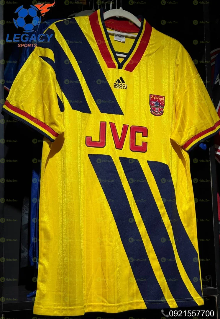 Arsenal 1993/94 JVC Away Retro Jersey