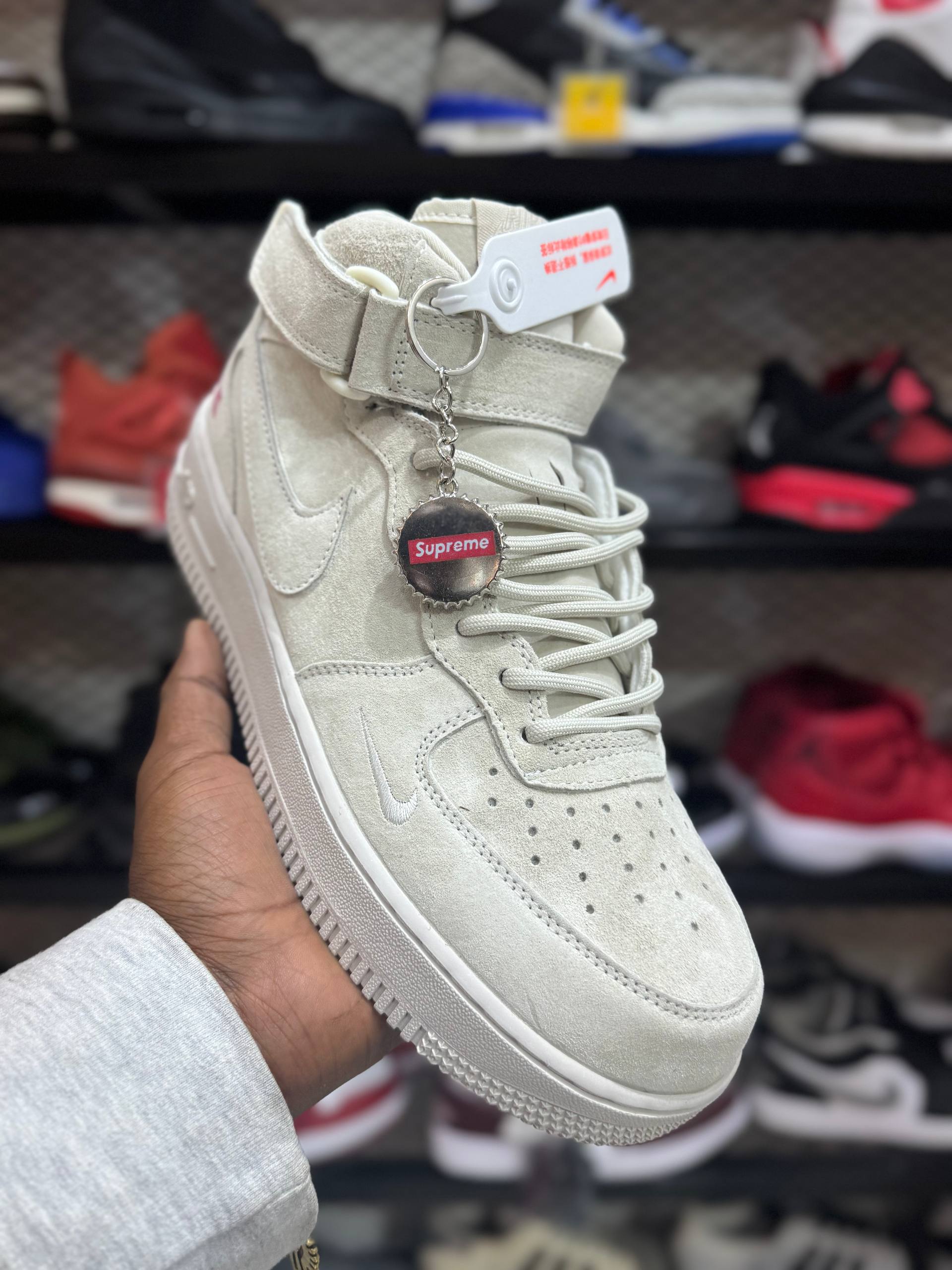 Airforce Velvet Men's Shoes